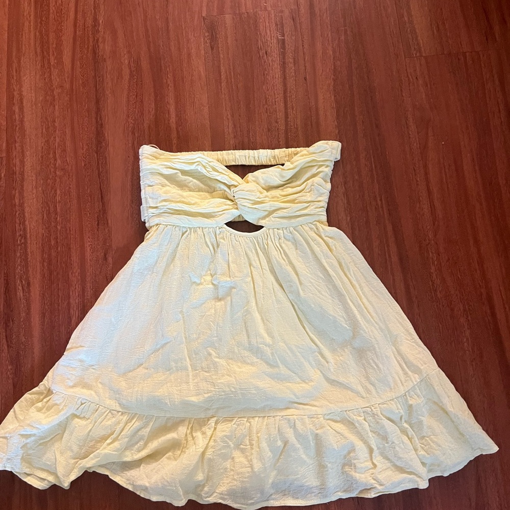 Charming Yellow Sun Dress